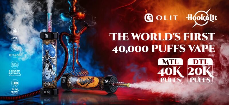 THE FIRST 40000 PUFFS VAPE